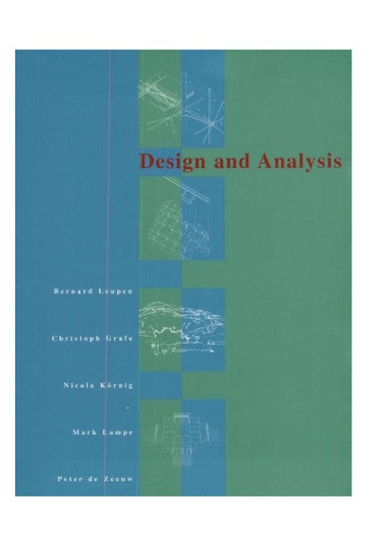 Design and Analysis BY Leupen - Scanned Pdf